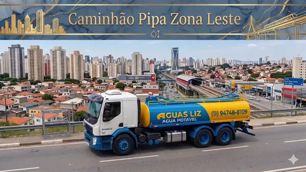 Caminhão Pipa Zona Leste