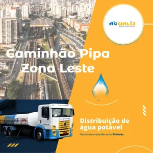 Caminhão Pipa Zona Leste