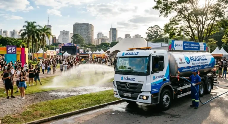 Caminhão Pipa para Eventos Cidade de SP