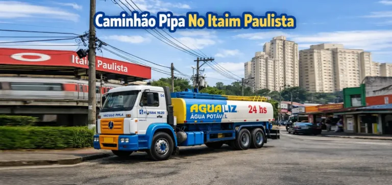 Caminhao Pipa No Itaim Paulista Agua