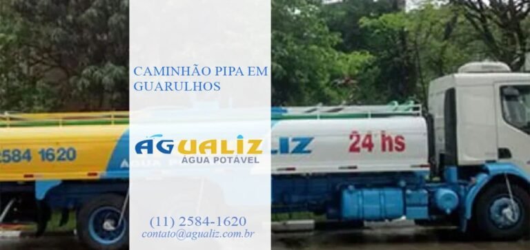 Caminhão Pipa Guarulhos