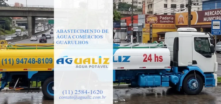 Abastecimento de Água Comércios Guarulhos