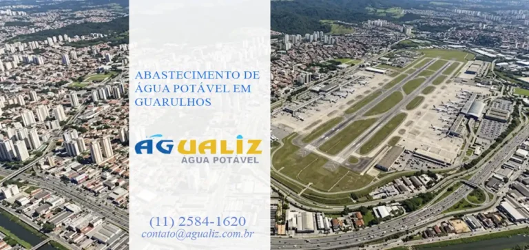 Bombeamento de água potável em Guarulhos