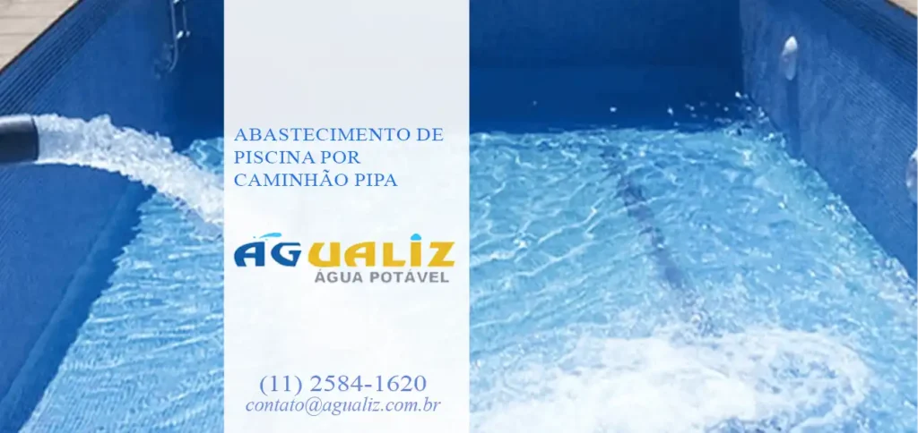 Abastecimento de Piscina por Caminhão Pipa